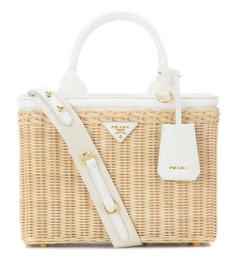 prada beach bag 2018|prada wicker tote bag.